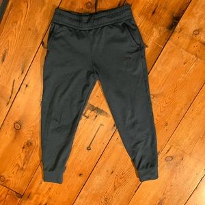 Fleece-lined North Face sweatpants